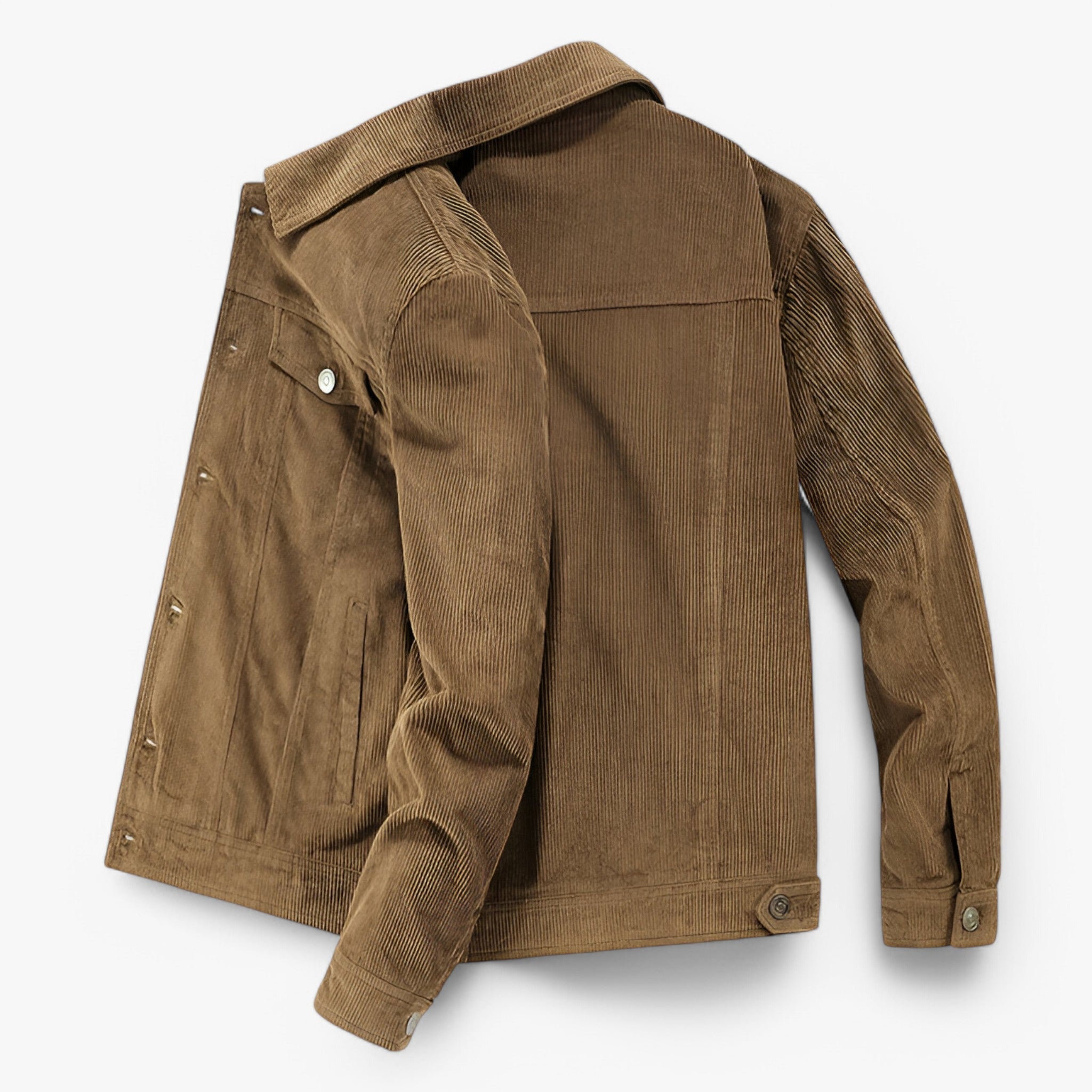 Joe - Jas met lange mouwen knoopsluiting en meerdere zakken