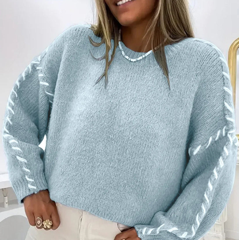 Miriam - Losvallende gebreide trui voor ultiem comfort en stijl