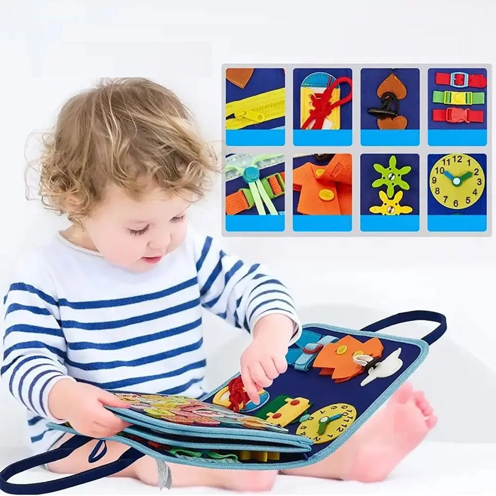 LittleExplorer - Montessori-geïnspireerd Leren Boek Met plezier en praktische vaardigheidsontwikkeling