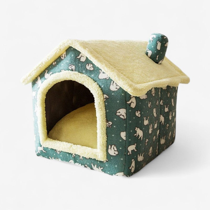 PawNest - Dierenhuis met Antislip en Opvouwbaar Ontwerp