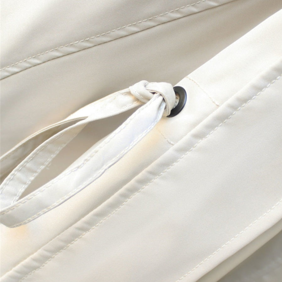 Lotte - legant waterafstotende trenchcoat met knoop vooraan