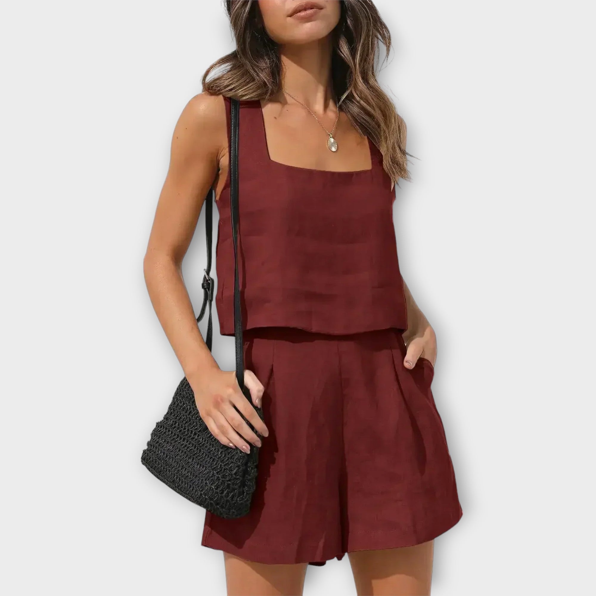 Denise - Elegante tweedelige set met rok