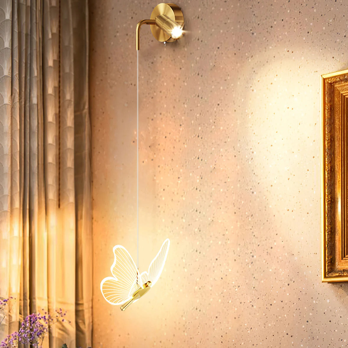 LumiFly – Vlinder Wandlamp met Geïntegreerde LED