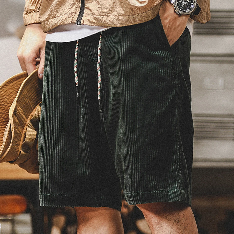 Lucian – Zomerse Bamboevezelshorts met Relaxte Pasvorm en Strakke Afwerking