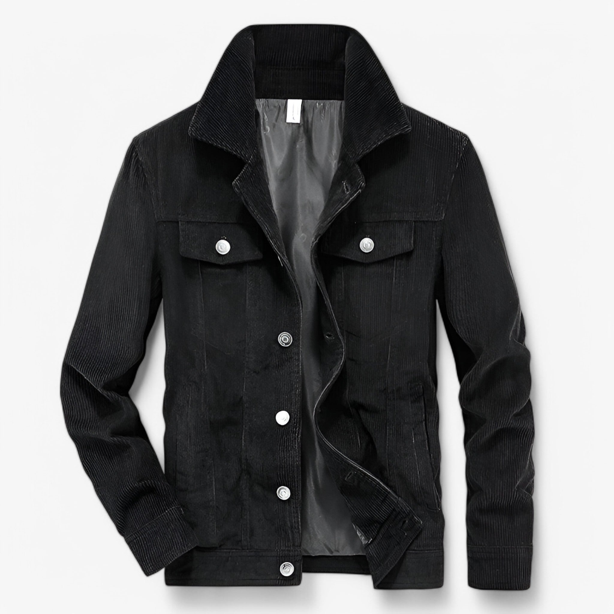 Joe - Jas met lange mouwen knoopsluiting en meerdere zakken