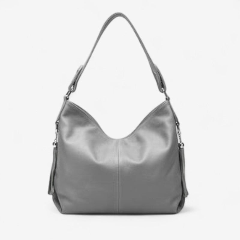 Marie – Schoudertas met verstelbare riemen en kwastontwerp