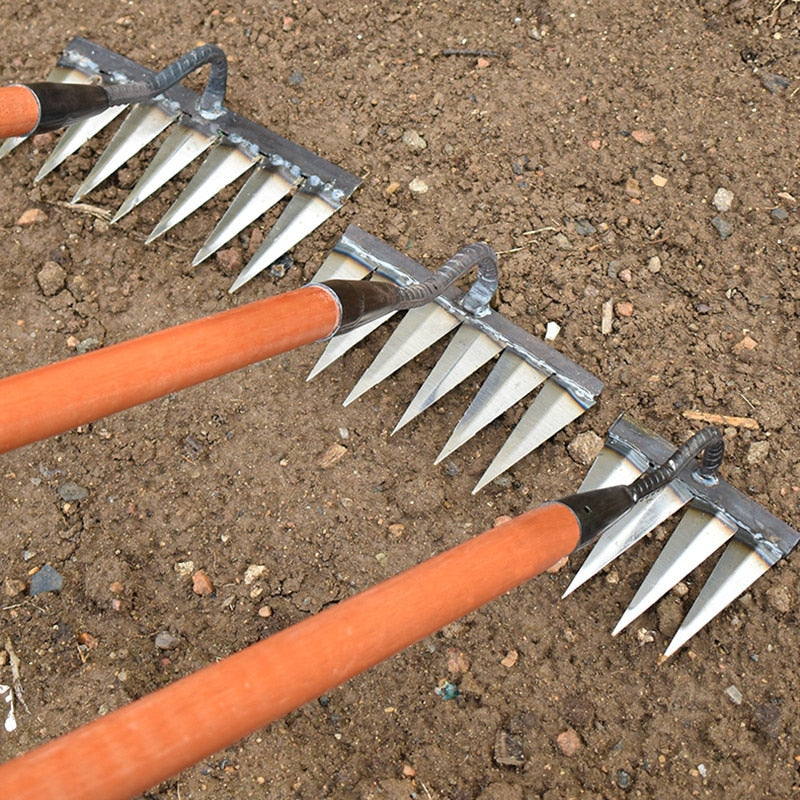 GardenGlide – Robuuste stalen wiedschaar met scherpe tanden voor moeiteloos tuinonderhoud
