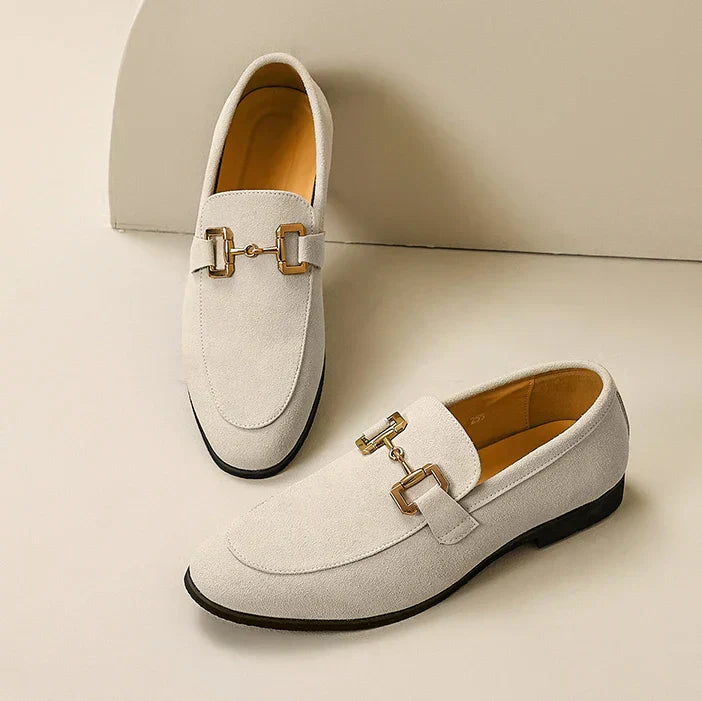 Ethan - Geraffineerde loafers met gespdetail
