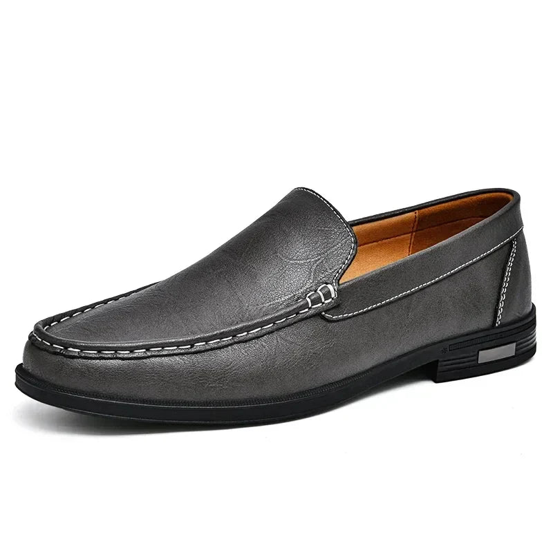 BlissShine - Comfortabele Leren Heren Schoenen