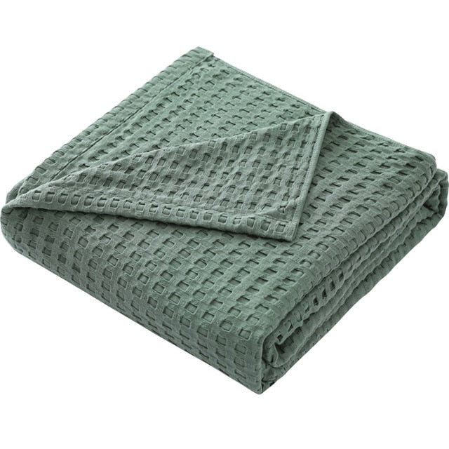 WarmLoom - Wikkel jezelf in behaaglijk comfort met een prachtige deken met rasterpatroon