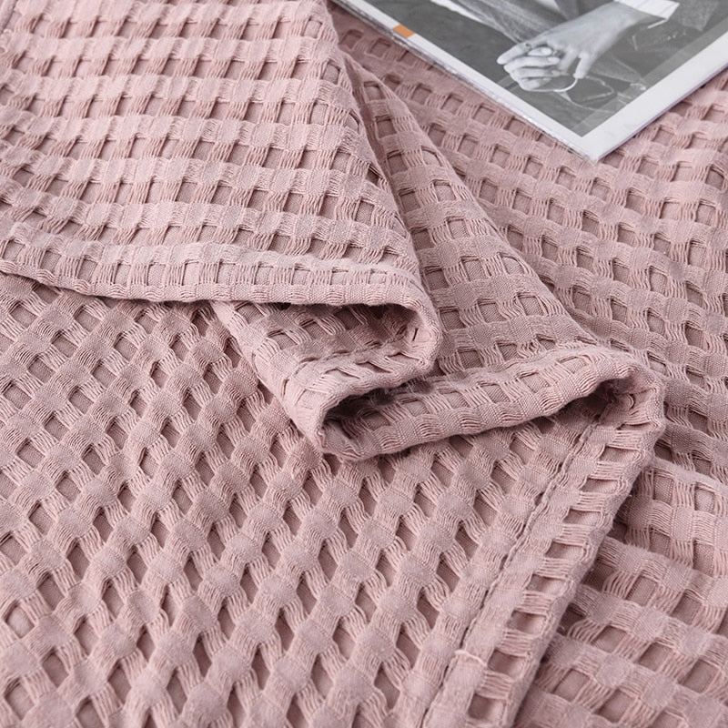 WarmLoom - Wikkel jezelf in behaaglijk comfort met een prachtige deken met rasterpatroon