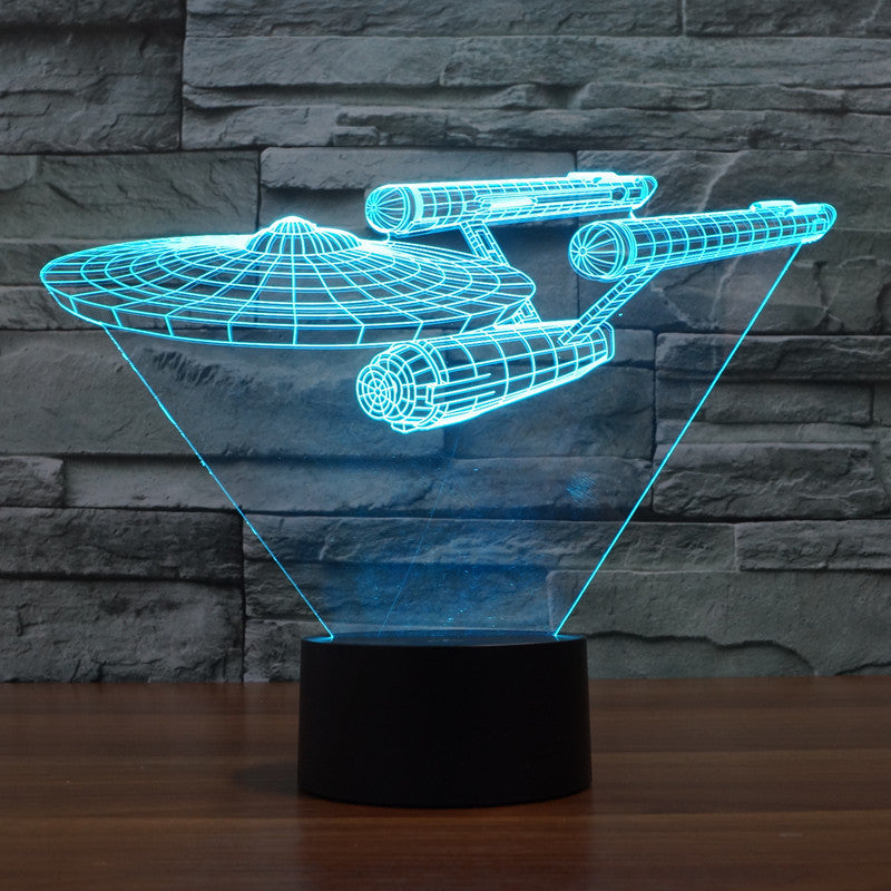 StarLite – LED nachtlamp met ruimteschip geïnspireerd ontwerp