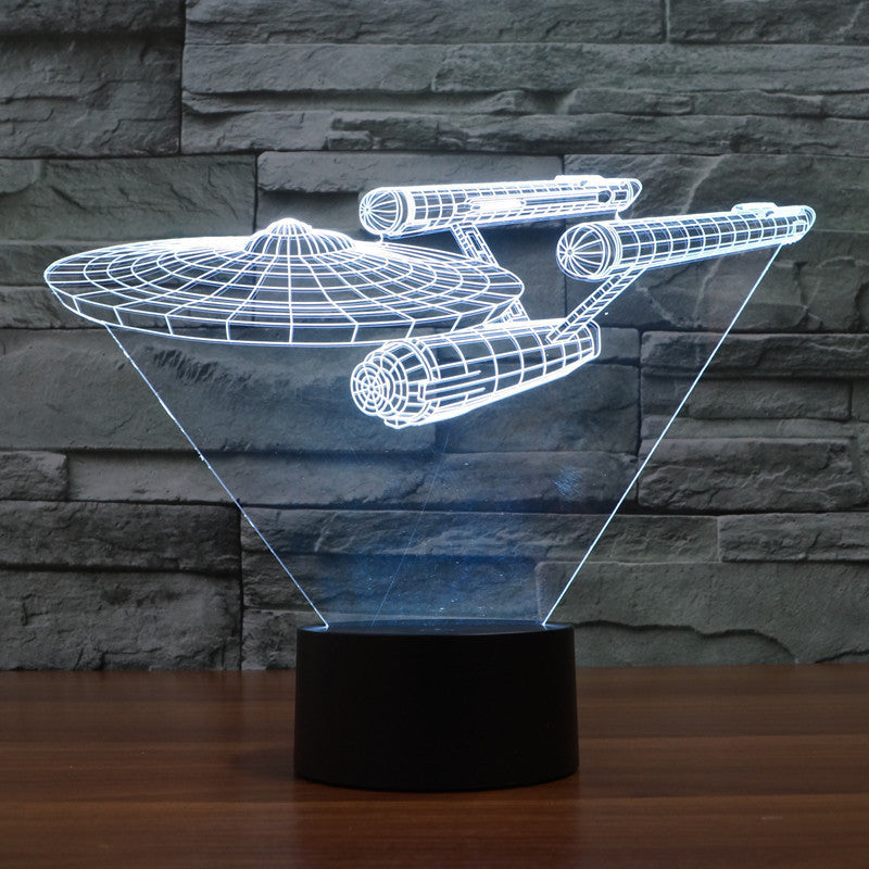StarLite – LED nachtlamp met ruimteschip geïnspireerd ontwerp