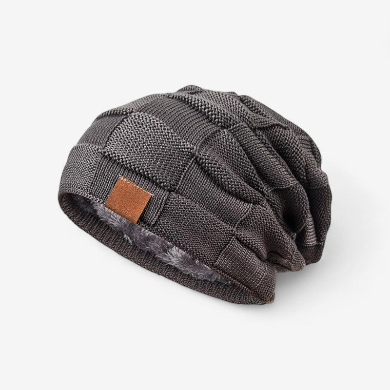 CozyFit - Muts met Ronde Geribbelde Randen en Opvouwbaar Ontwerp