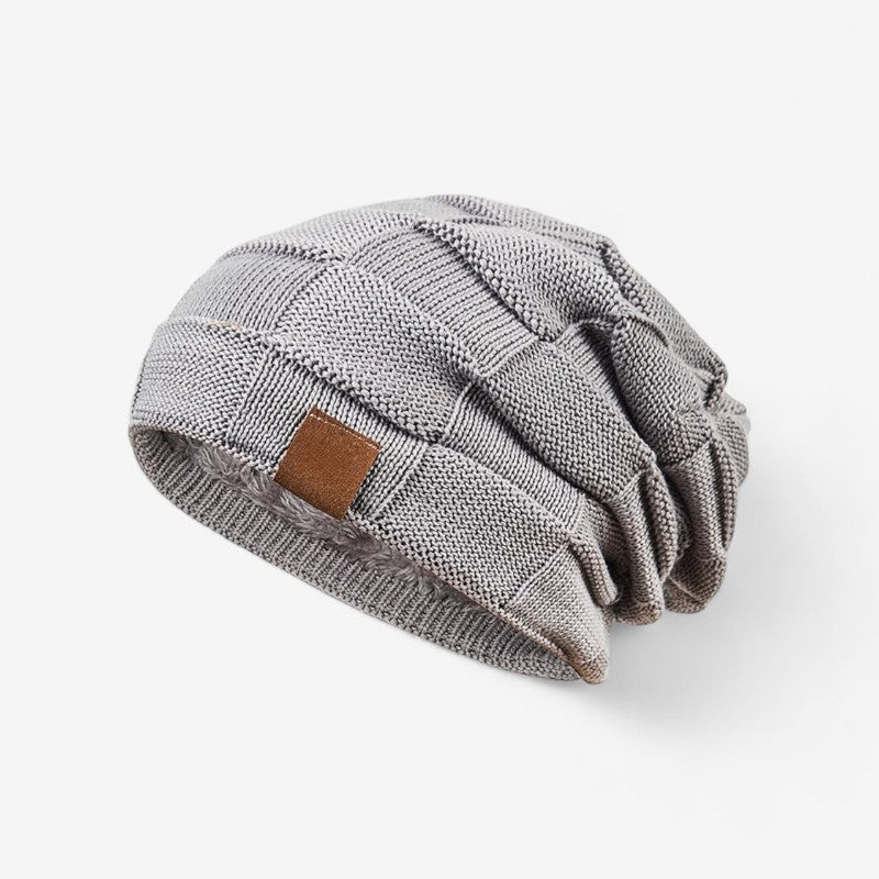 CozyFit - Muts met Ronde Geribbelde Randen en Opvouwbaar Ontwerp