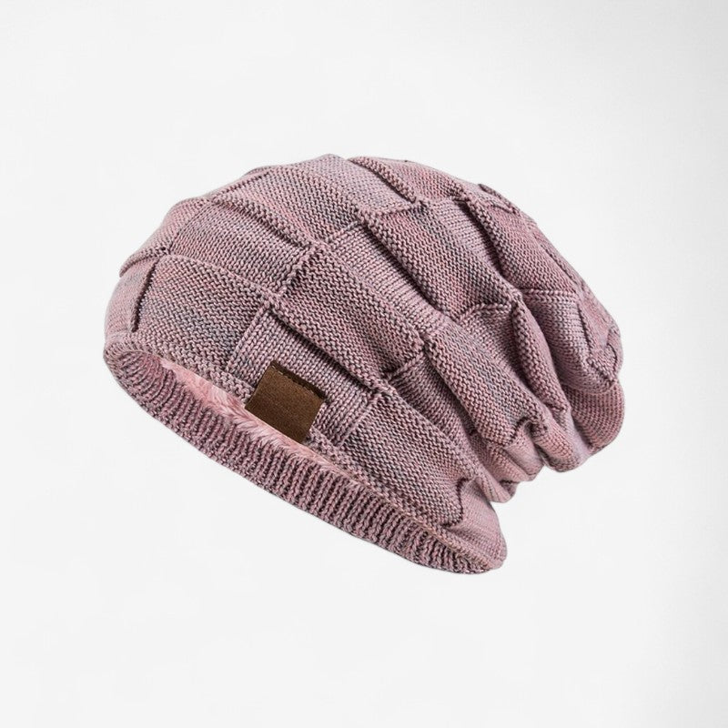 CozyFit - Muts met Ronde Geribbelde Randen en Opvouwbaar Ontwerp