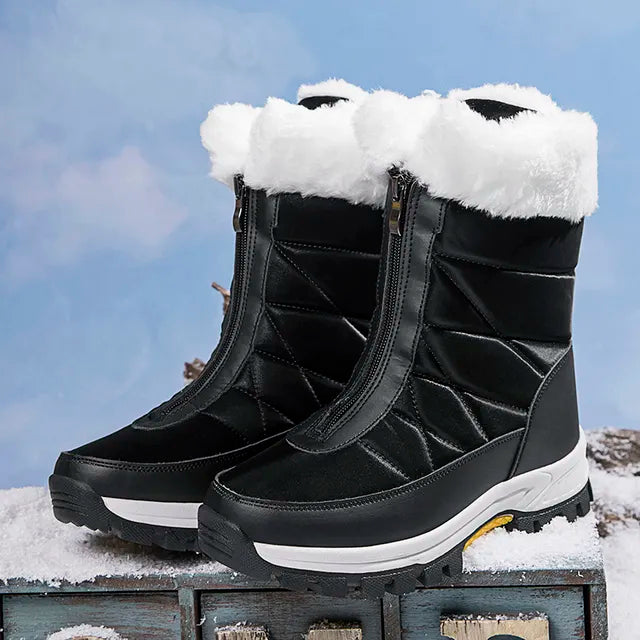 Emma - Winterklare Snowboots met sleehak