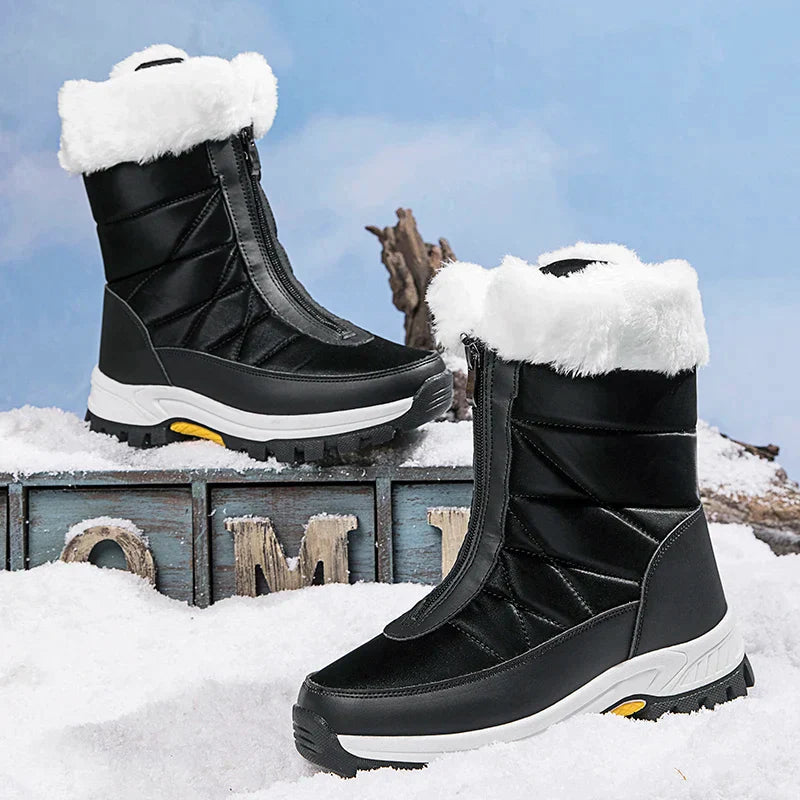Emma - Winterklare Snowboots met sleehak