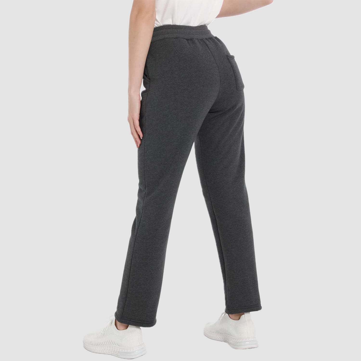 Maria - Casual Sweatpants met een comfortabele omgeslagen zoom en tailleband