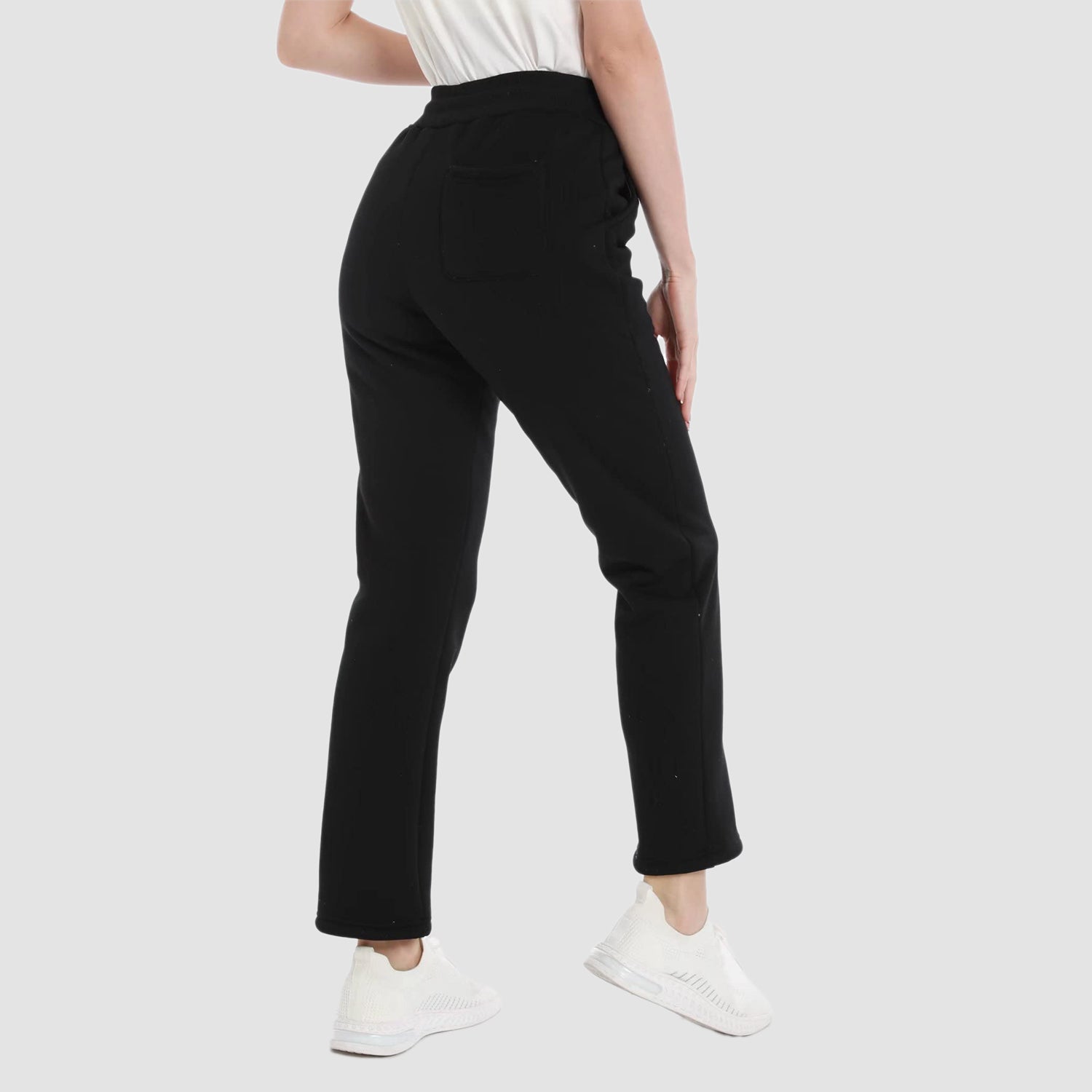 Maria - Casual Sweatpants met een comfortabele omgeslagen zoom en tailleband