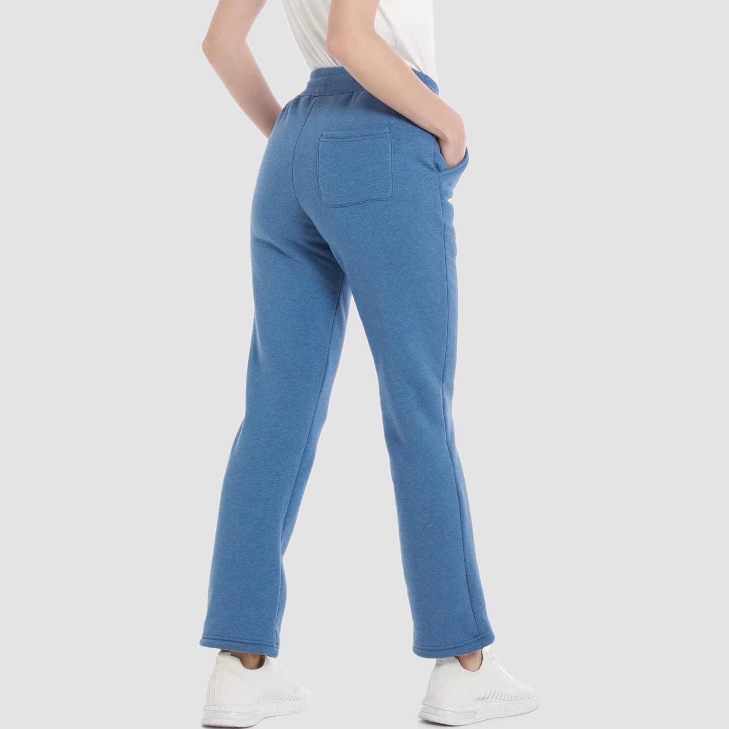 Maria - Casual Sweatpants met een comfortabele omgeslagen zoom en tailleband