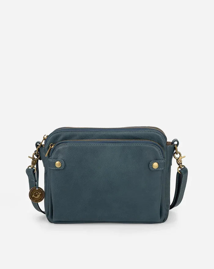 EliteBag - Leren crossbody schoudertassen