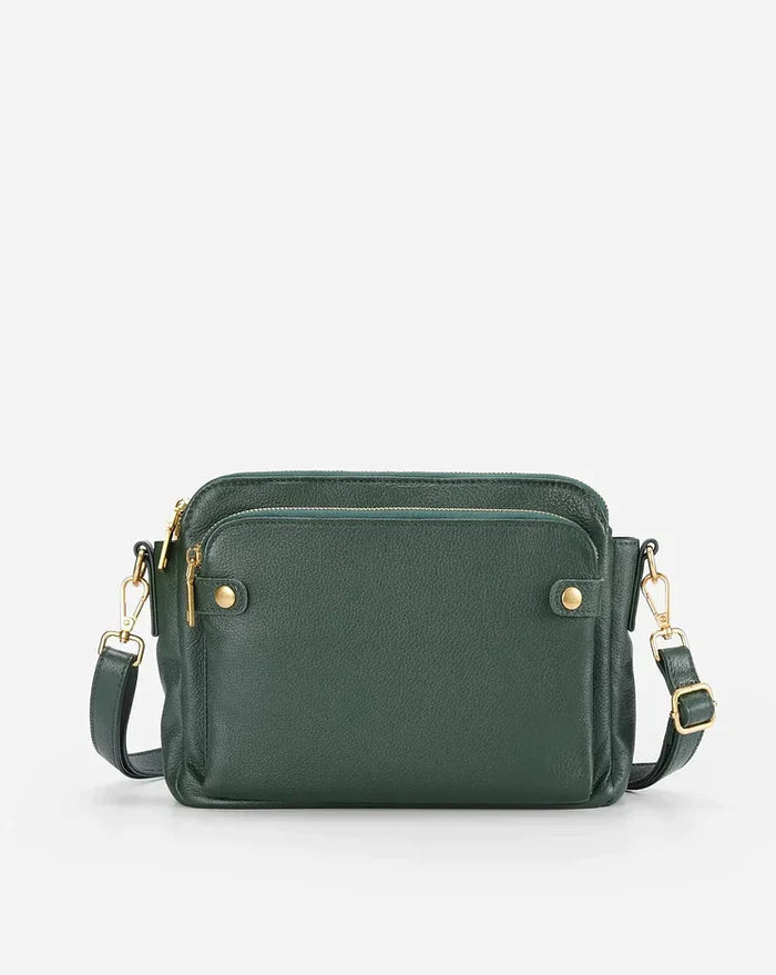 EliteBag - Leren crossbody schoudertassen