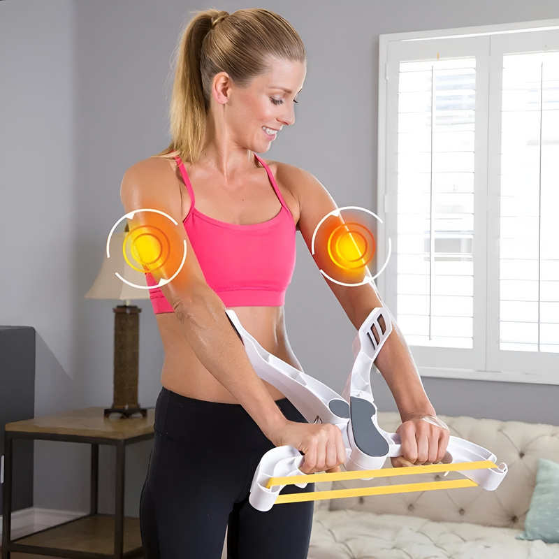 GripFlex - Compacte armtrainer met verstelbare weerstand en ergonomische grip