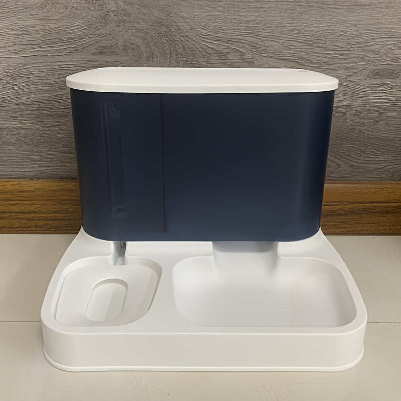 EasyFeed – Voederbak voor huisdieren met dubbele bakken en zijbakindeling