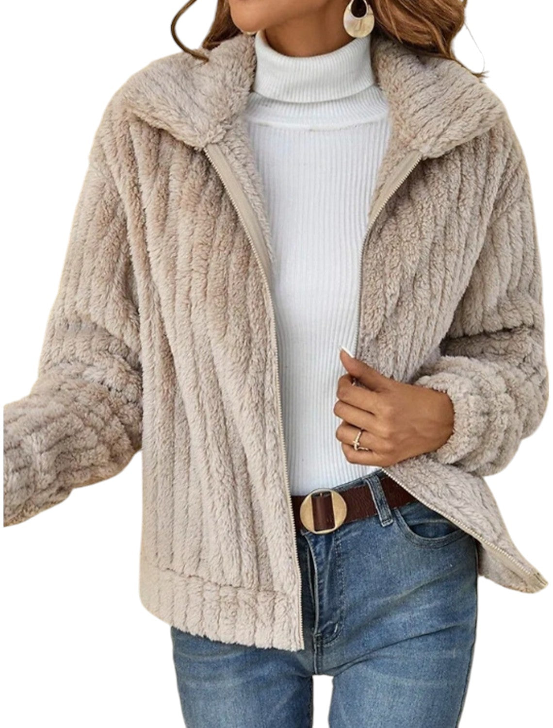 Balina - Stijlvol jack met rits, comfortabele kraag en veelzijdig casual design