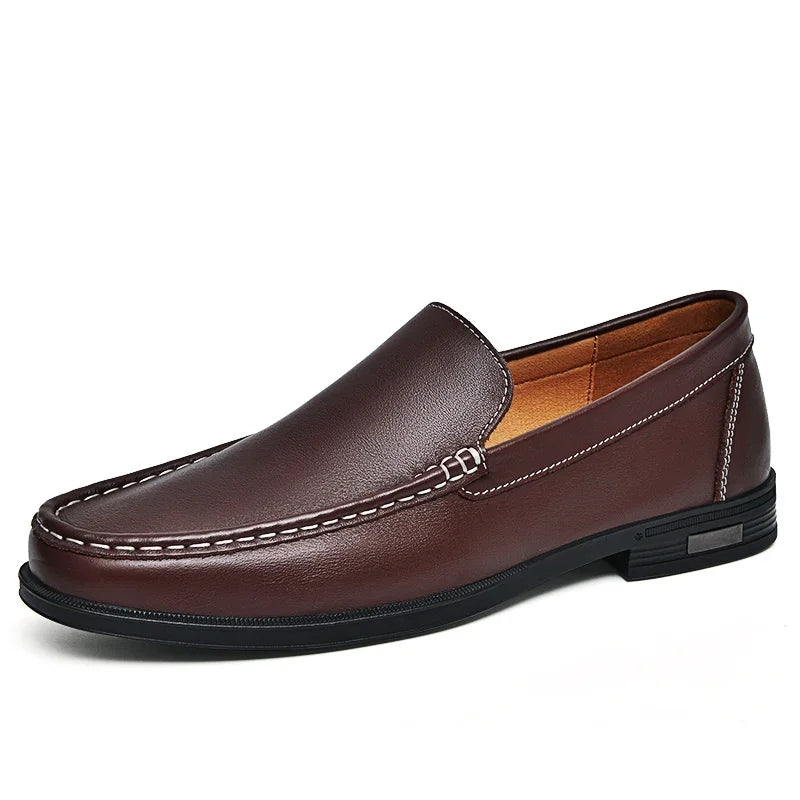 BlissShine - Comfortabele Leren Heren Schoenen