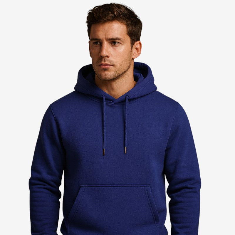 Jason - Lange Mouw Hoodie met Verstelbare Kap en Meerdere Zakjes