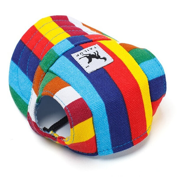 PetCap - Stijlvolle honden- en kattenhoed met verstelbare pasvorm voor bescherming tegen de zon en comfort