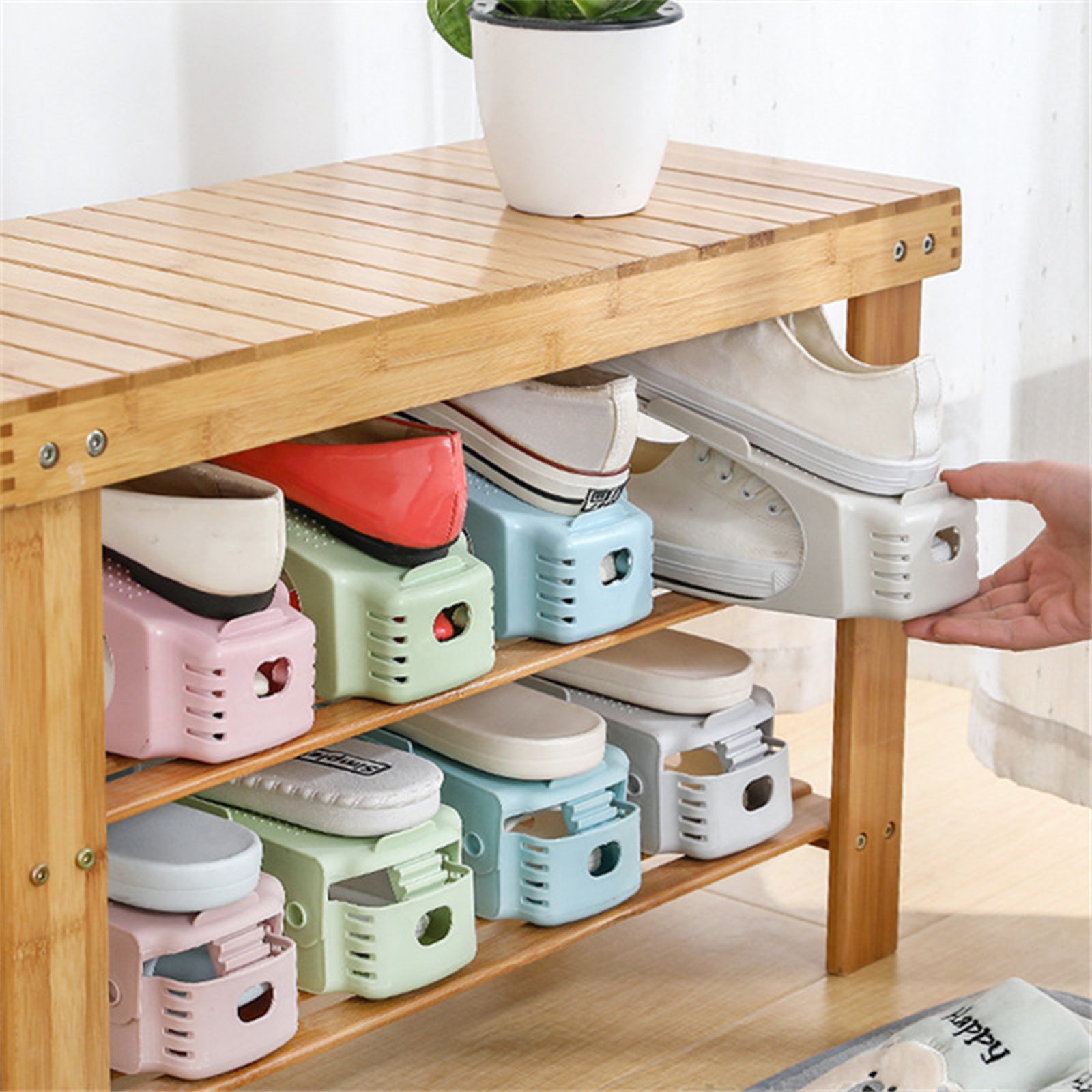 ShoeSpace™ - Ultieme Ruimtebe Sparende Schoen Organisator