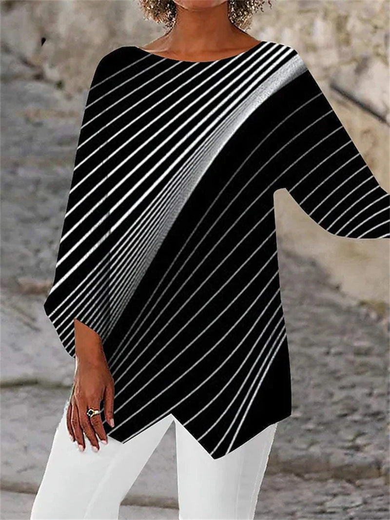 GeoChic™ - Dames Trui Met Leuke Patronen