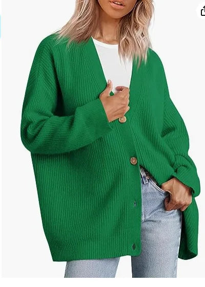 ComfortChic™ - Kasjmier trui met V-hals