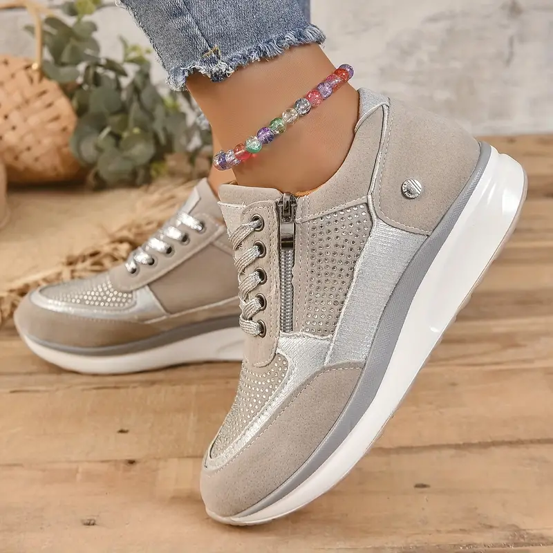Emma - Duurzame Sneakers met Zipp-sluiting