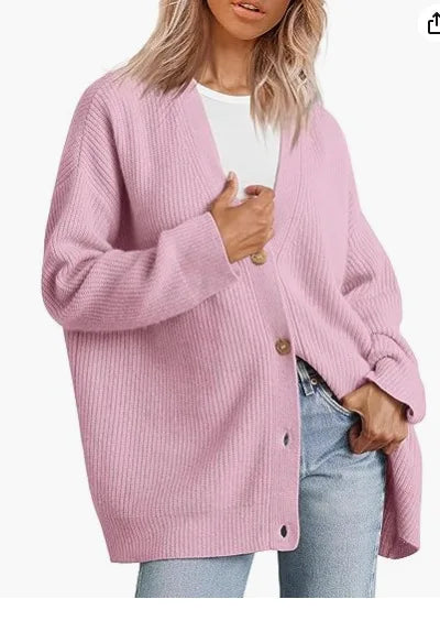 ComfortChic™ - Kasjmier trui met V-hals