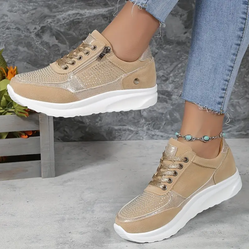 Emma - Duurzame Sneakers met Zipp-sluiting