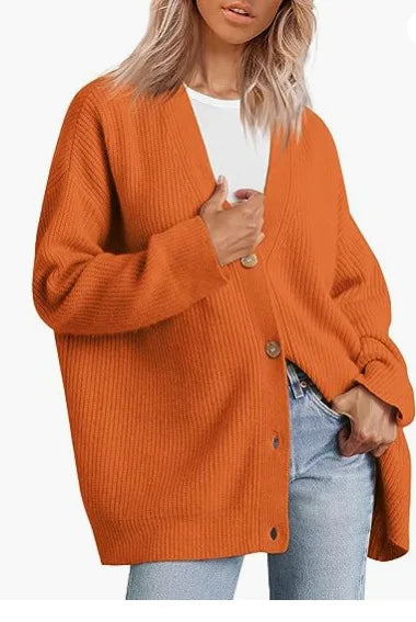 ComfortChic™ - Kasjmier trui met V-hals
