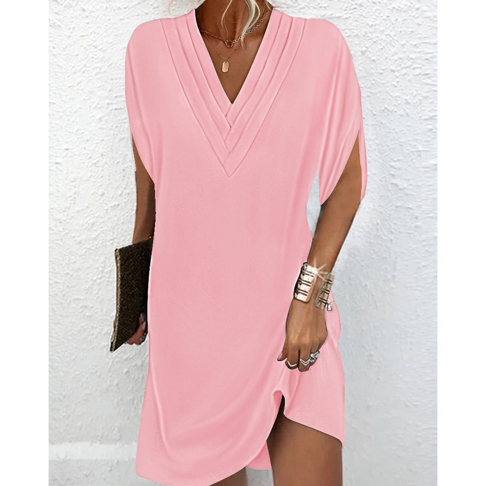 ChicForever™ - Dames V-Hals Casual Jurk