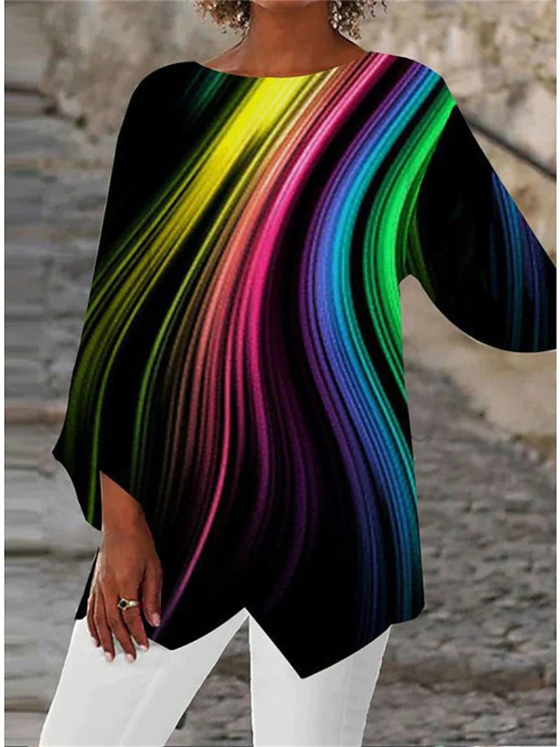 GeoChic™ - Dames Trui Met Leuke Patronen