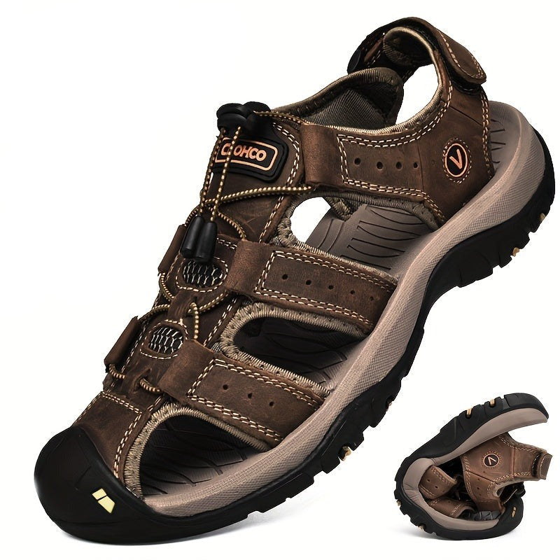 Lucas – Stijlvolle open sandalen met veilige bandjes en relaxte pasvorm