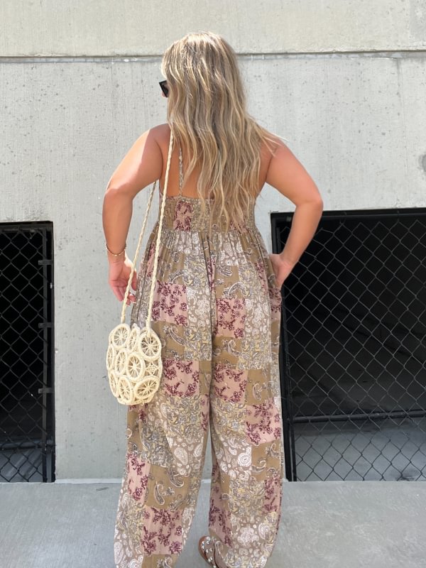 PrintSplash™ - Halter Chique jumpsuit