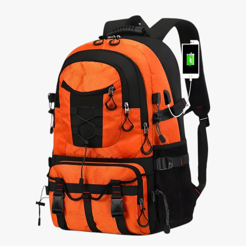 TrailGuard – Ruime waterdichte rugzak met meerdere compartimenten en ritssluiting