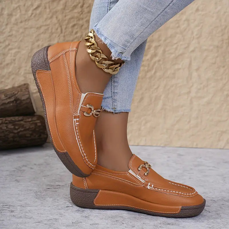 Marion - Elegante Mocassins met Zachte Zool
