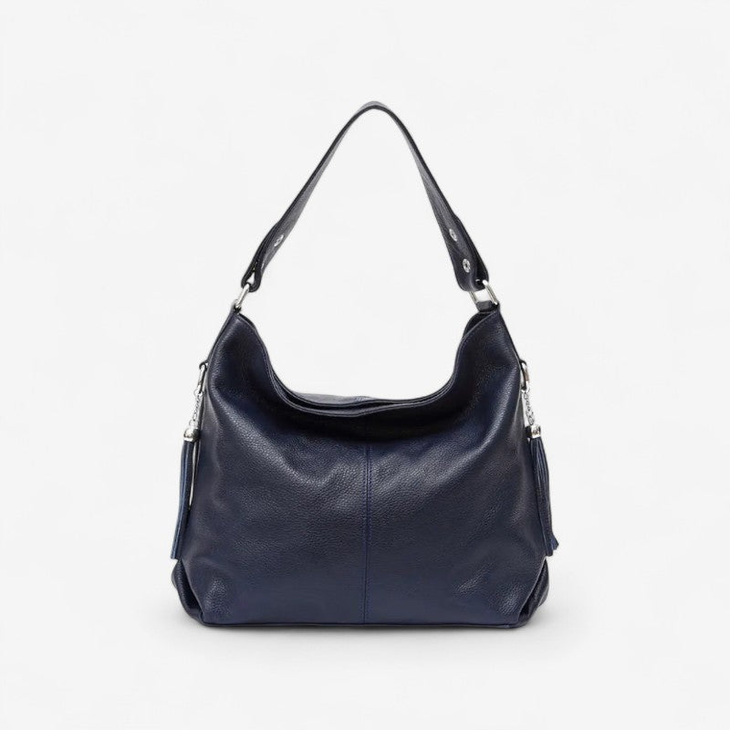 Marie – Schoudertas met verstelbare riemen en kwastontwerp