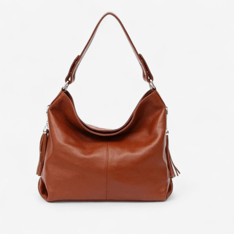 Marie – Schoudertas met verstelbare riemen en kwastontwerp