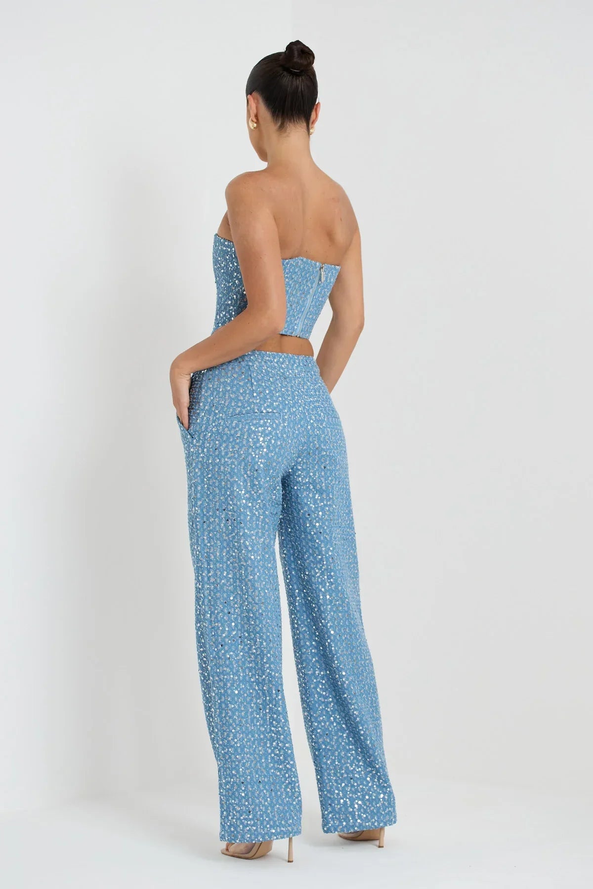 Hailey - Tweedelige Set met Strapless Topje
