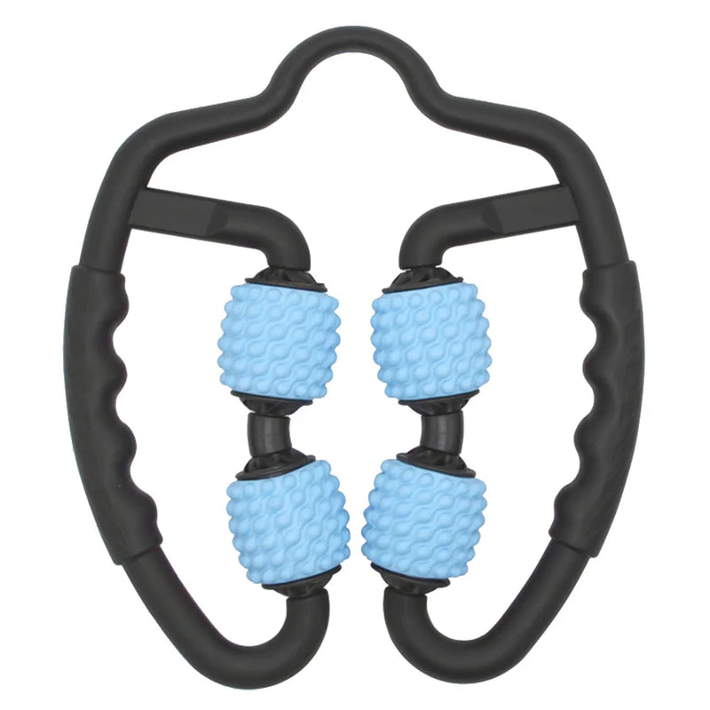 CelluSculpt - Handmassagerol met verhoogde randen en gebogen zijhandgrepen